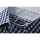 Chemise Vichy manches longues H/F
